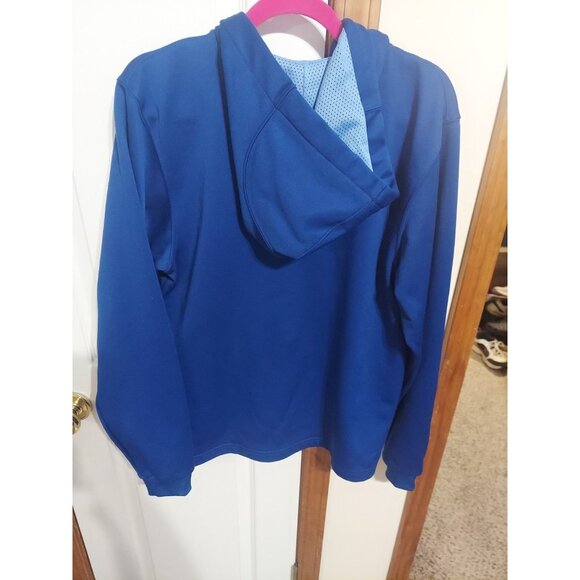 Kansas City Royals Majestic MLB Authentic Collection Men's S Pullover Hood Whitt - Picture 7 of 8